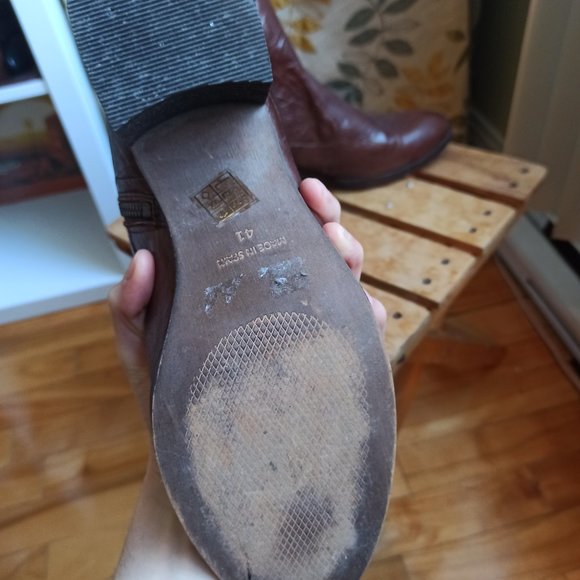 L'intervalle Leather Boots Brown | Size 41 | Made in Spain - Picture 7 of 8